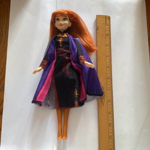 Disney Frozen Fashion Doll Anna full costume, no boots. - Picture 3 of 11